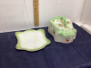 VINTAGE COVERED CHEESE DISH - STOKE-ON-TRENT - 3