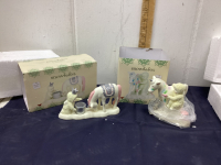 (2) SNOWBABY COLLECTIBLES - UNICORNS