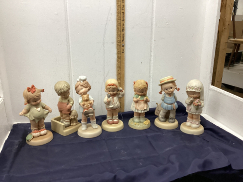 (2) BOXES W/ COLLECTIBLE "MEMORIES OF YESTERDAY" CERAMIC FIGURINES