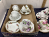 COLLECTION OF TEA CUPS & SAUCERS - 4