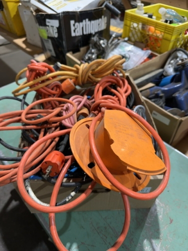 Box of extension cords