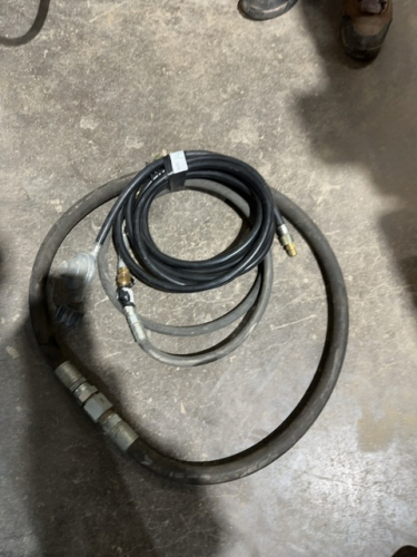 Regulator and hose and hydraulic hose