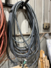 50 foot rubber hose with sprayer