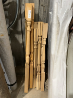 Oak spindles