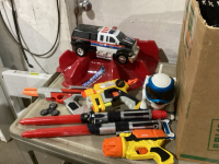 NERF GUNS,PUZZLES, GAMES, TOY VEHICLES, GAMES