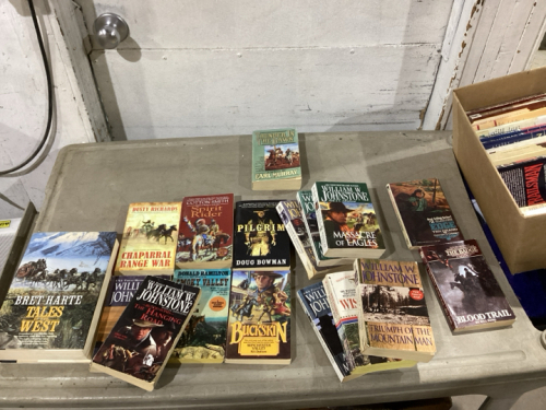 ASSORTED WESTERN BOOKS