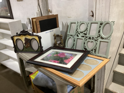 PICTURES AND PICTURE FRAMES