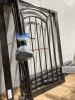 Steel gate and frame