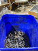 Bucket of insulator, post and half pail of staples - 3