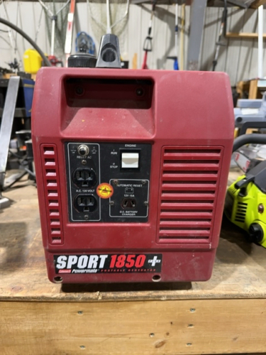 Coleman portable generator