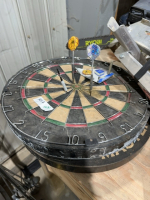 Two dart boards