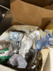 Tub of miscellaneous plumbing parts, and supplies - 4