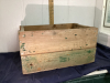 CANADA DRY GINGER ALE WOOD CRATE