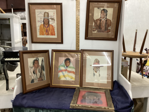 BOX OF INDIGENOUS PICTURES