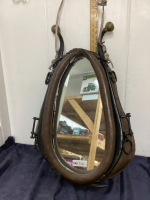 ANTIQUE HORSE COLLAR W/ MIRROR