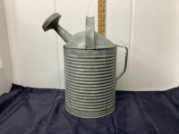 LARGE GALVANIZED WATERING CAN