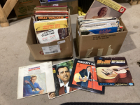 2 BOXES OF RECORDS