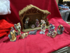 2 BOXES - NATIVITY SET, SANTA JACKET + BIG BAG - 2