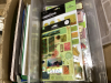 CRAFTING BOX - SCRAPBOOKING, SEWING PATTERNS, SMALL SEWING KIT, - 4