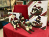 3 CHRISTMAS DECOR PIECES IN BOXES