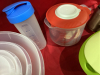 BOX OF ASSORTED TUPPERWARE - 2