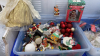 (3) TOTES OF CHRISTMAS DECOR - 2
