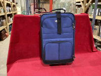 BLUE CARRY ON SUITCASE