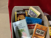 2 BOXES OF BOOKS - NOVELS, TEACHING BOOKS, HEALTH - 2