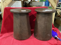 2 BIGGER “TOAD” STOOLS - WELL MADE