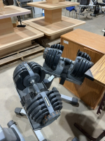 Dumbbell weight set with stand