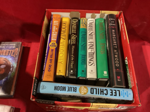 2 BOXES OF BOOKS