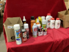 2 BOXES -3-IN-1 OIL, LUBRICANTS, ROUND UP, EXPANDING FOAM