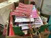 3 BOXES- GIFT BAGS, DECOR ITEMS, LIGHTS - 5