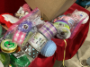 2 BOXES ASSORTED YARN, THREAD, EMBROIDERY THREAD - 4