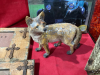 ARTWORK, FRAMES,COLLECTOR PLATE, BIG CROSS, COYOTE FIGURINE - 6