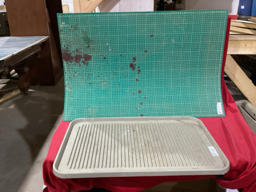 CUTTING MAT + BOOT TRAY