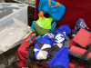 TOTE OF LIFE JACKETS AND FLOATATION GEAR - 2