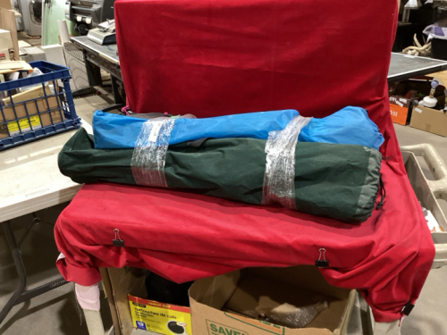 3 FOLDING CHAIRS