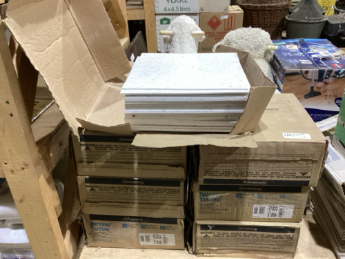 7 BOXES OF ARMSTRONG COMMERCIAL FLOORING