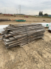 Bundle of weathered, slabs, and boards - 2