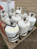 Pallet of Liquid propane tanks