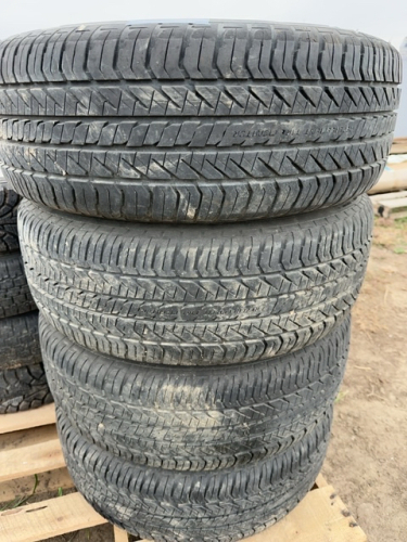 Set of general tires on Chev rims