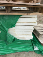 Two lifts Styrofoam insulation HIGH DENSITY FOAM SLOPED