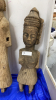 (2) BOXES AFRICAN DECOR - 2