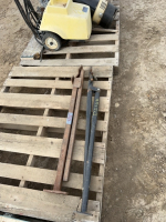 Two Steel Post Puller Jacks