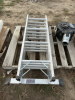 Bi-fold aluminum ladder - 2