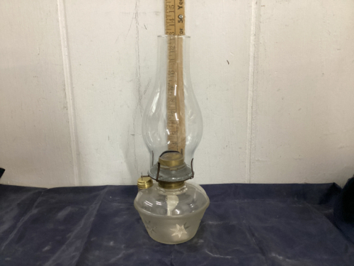 KEROSENE LAMP - CLEAR BASE