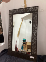 WALL MIRROR - METAL FRAME