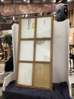 VINTAGE WINDOW W/ (6) PANES