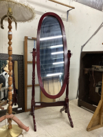 FLOOR MIRROR ON STAND